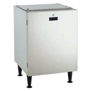 044-HST21A 21 1/2" x 23 3/4" Lockable Stationary Equipment Stand for HID525 & HID540 Ice Maker Dispensers