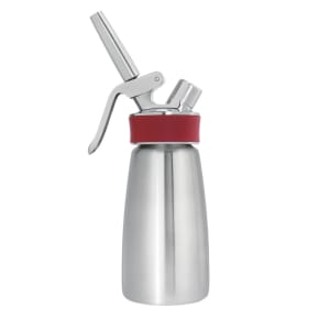 061-140301 1/4 Liter Whipped Cream Dispenser - Stainless Steel, Silver 