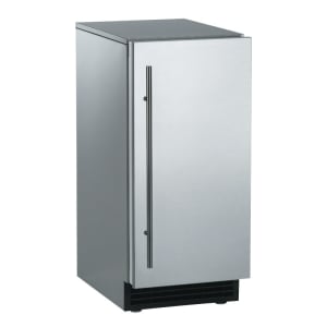 044-SCCG50M1SS 14 7/8"W Top Hat Undercounter Ice Machine - 65 lbs/day, Air Cooled, Gravity D...