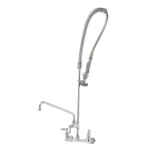 064-B0133ADF08 37 9/16"H Wall Mount Pre Rinse Faucet - 1 3/20 GPM, Base with Nozzle