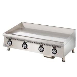 062-848TCHSA 48" Gas Griddle w/ Thermostatic Controls - 1" Chrome Plate, Natural Gas