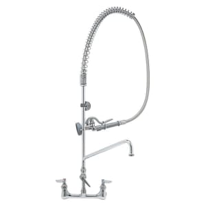064-B013301 37 5/8"H Wall Mount Pre Rinse Faucet - 1 3/20 GPM, Base with Nozzle