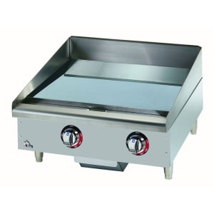 062-524CHSF208 24" Electric Griddle w/ Thermostatic Controls - 1" Chrome Plate, 208-240...
