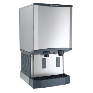 044-HID540W1 500 lb Countertop Nugget Ice & Water Dispenser - 40 lb Storage, Cup Fill, Touch-...