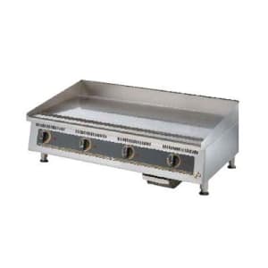 062-748TA208 48" Electric Griddle w/ Thermostatic Controls - 1" Steel Plate, 208v/1ph