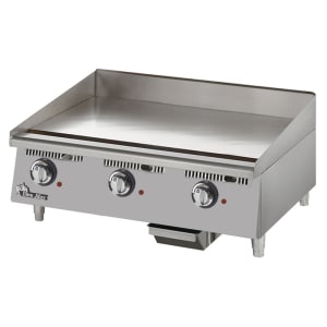 062-748TCHSA 48" Electric Griddle w/ Thermostatic Controls - 1" Chrome Plate, 208-240v/1ph/3ph