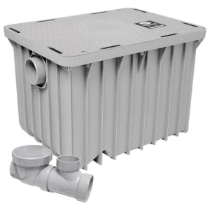 065-3920A02 Grease Interceptor w/ 76 lb Capacity - 20 GPM, 2" Connection