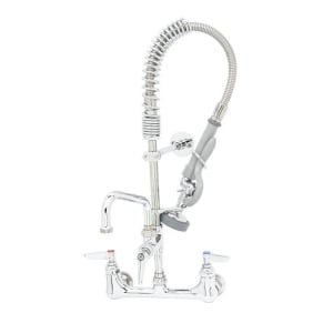 064-MPZ8WLN06 22"H Wall Mount Pre Rinse Faucet - 1.15 GPM, Base with Nozzle
