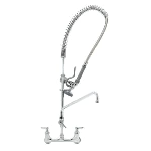 064-B013312CRB 37 9/16"H Wall Mount Pre Rinse Faucet - 1 3/20 GPM, Base with Nozzle 