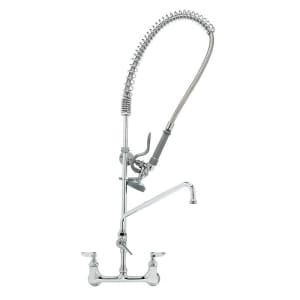 064-B0133ADF12B 37 9/16"H Wall Mount Pre Rinse Faucet - 1.15 GPM, Base with Nozzle 