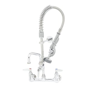 064-MPZ8WLN08 22"H Wall Mount Pre Rinse Faucet - 1.15 GPM, Base with Nozzle