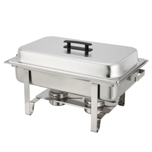 080-C3080B Full Size Chafer w/ Hinged Lid & Chafing Fuel Heat