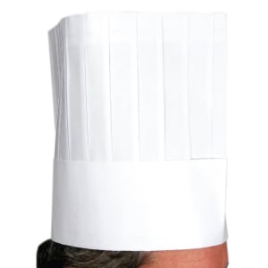080-DCH9 9" Disposable Chef Hat