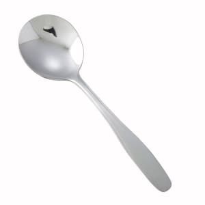 080-000804 6" Bouillon Spoon with 18/0 Stainless Grade, Manhattan Pattern