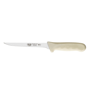 080-KWP61 6" Boning Knife w/ Polypropylene White Handle, High Carbon Steel