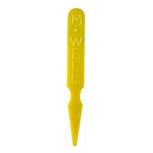 080-PSMMW 2 mm MEDIUM WELL Steak Marker, Yellow