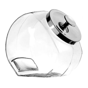 075-69590R 1 gallon Penny Candy Jar With Chrome Lid