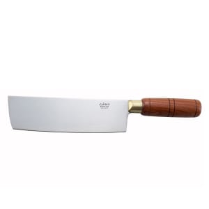 080-KC201R 7" Chinese Cleaver w/ Wood Handle, Stainless Steel