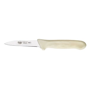 Winco KWP-100Y, 10-Inch Stal High Carbon Steel Chef's Knife, Polypropylene  Handle, Yellow, NSF