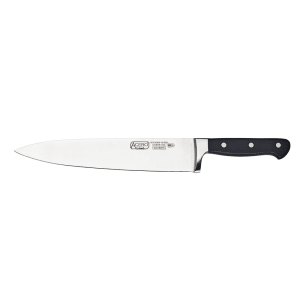 080-KFP100 10" Chef Knife w/ Forged Carbon German Steel, 1 Piece Full Tang