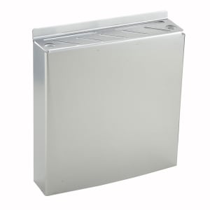 080-KR9 8 Slot Knife Rack, Stainless