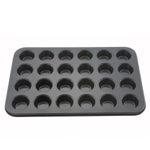 080-AMF24MNS 24 Compartment Mini Muffin Pan w/ Non-Stick Coating, Aluminum