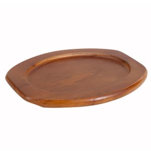 080-APL10UL 10" Oval Underliner for Sizzling Platter, Wood