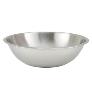Extra Large 30 Qt Stainless Steel Mixing Bowl STANDARD Weight Commercial