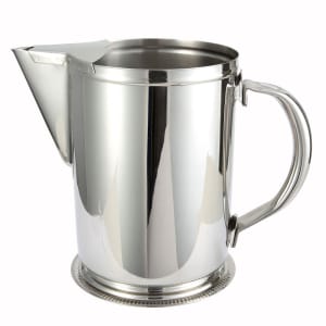 080-WPG64 64 oz Stainless Steel Pitcher w/ Ice Guard