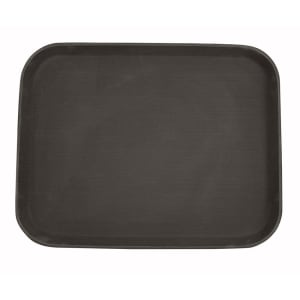 080-TRH1418 Rectangular Easy Hold Tray, 14" x 18", Brown