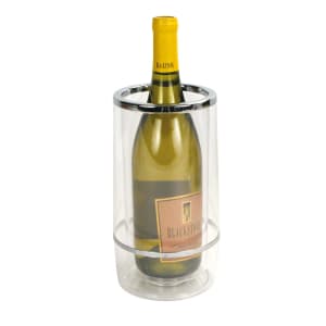 Winco Stainless Steel Double Wall Wine Cooler Bucket – Keeps Drinks Chilled, No Condensation