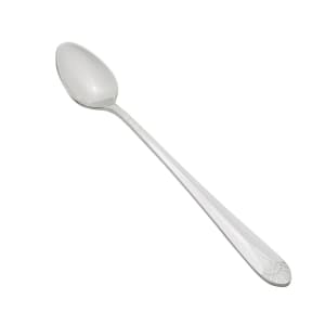 080-003102 7 13/16" Iced Tea Spoon with 18/8 Stainless Grade, Peacock Pattern