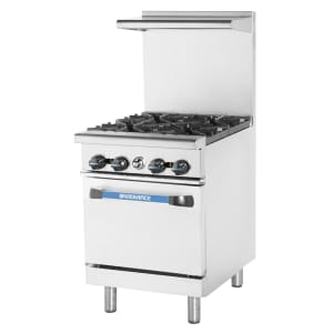 083-TAR4NG 24" 4 Burner Gas Range w/ Standard Oven, Natural Gas