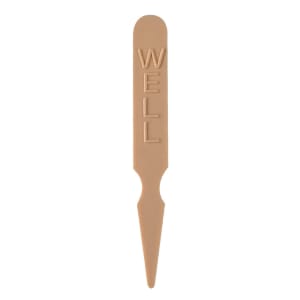 080-PSMW 2 mm WELL Steak Marker, Tan