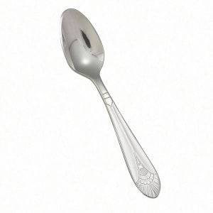 080-003109 4 1/2" Demitasse Spoon with 18/8 Stainless Grade, Peacock Pattern
