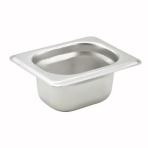 080-SPJH1802 Eighteenth Size Steam Table Food Pan, Anti-Jamming, 2" Deep, Stainless