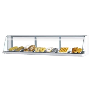 083-TOMD75L Low Top Display Dry Case w/ Open Front, 75 5/8" for TOM-75 S/L, White