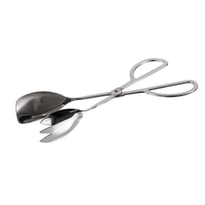 080-ST105SF 10 1/2"L Stainless Salad Tongs