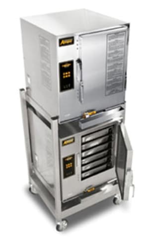 087-E62083E100DBL (12) Pan Covection Steamer - Holding Capability, 208v/3ph