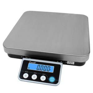 094-SCDGPC13 Escali 13 lb Large Digital Portion Control Scale w/ Removable Platform - 12" x 12", Stainless Steel