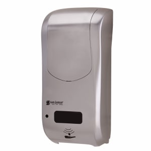 094-SH970SS Wall Mount Touch Free Soap Dispenser - 5 3/4" x 12 1/4", Stainless