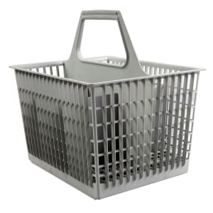099-073201000801 6 Compartment Flatware Basket for Model 10 - Plastic, Gray