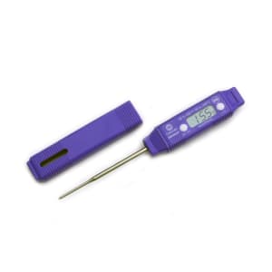 113-KM400AP Digital Pen-Type Pocket Thermometer w/ 3" Stem, Purple