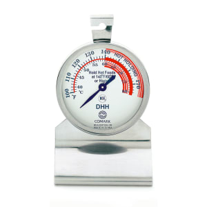 113-DHH Dial Hot Holding Thermometer w/ Temperature Range up to 180F
