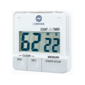 Taylor 166 Patio Clock w/ Silk Screen Graphics, 12 15/16", Brushed Silver