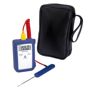 113-KM28P5 Digital Type K Thermocouple Temperature Tester w/ 3" Stem, -40 to 1000 Degrees F