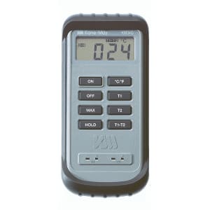 113-KM340 Type K Digital Thermometer w/ Dual Input