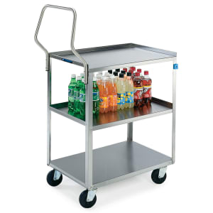 121-4411 27 5/8" Queen Mary Cart w/ 3 Levels, 500 lb Capacity