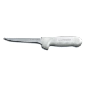 135-01513 SANI-SAFE® 5" Boning Knife w/ Polypropylene White Handle, Carbon Steel