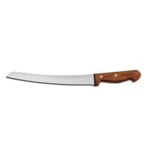 135-18160 10" Bread Knife w/ Rosewood Handle, Carbon Steel